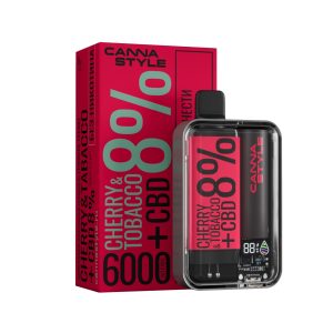 Вейп с CBD 8% (800 мг) 6000 затяжек